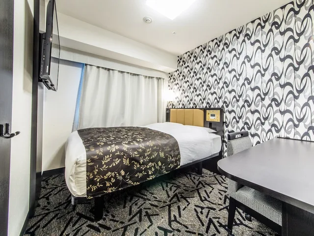 غرفة قياسية بسرير مزدوج، APA Hotel Kobe Sannomiya Ekimae 1/3