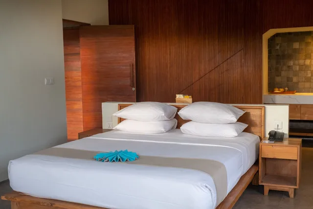 فيلا بسرير كينج بإطلالة على المسبح، Tegal Sari Accommodation 4/7