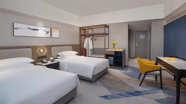 غرفة بسريرين منفصلين للمدخنين، Fudu Grand Hotel Changzhou 1/2