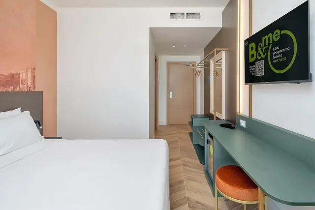 غرفة مزدوجة بسرير كينج بإطلالة، B&B HOTEL Venice Laguna 10/10