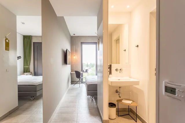 غرفة اقتصادية بسرير كوين، Gambino Hotel Cincinnati 4/5