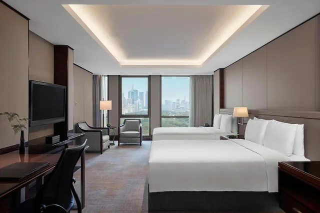 جناح استوديو بسريرين مزدوجين، Jw Marriott Hotel Shenzhen 1/9