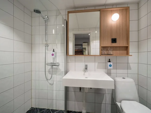 غرفة ديلوكس بسريرين منفصلين بشرفة مع أريكة، Quality Hotel Strand Gjovik 4/6