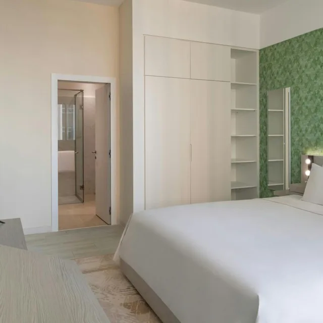 2 Bedrooms, Apartment, King and Queen Bed, City View, Element West Bay Doha 6/10