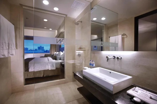 غرفة ديلوكس بسرير كوين، Aston Makassar Hotel and Convention Center 6/6