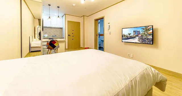 جناح جونيور بسرير مزدوج، Seogwipo Villa Merci Pension 1/4