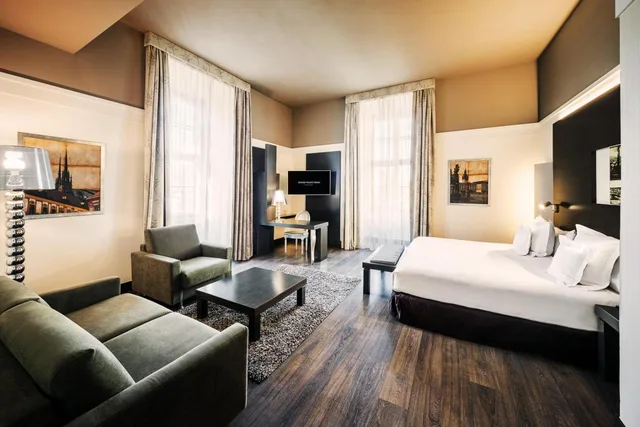 جناح ديلوكس بغرفتي نوم، Grand Palace Brno hotel 2/7