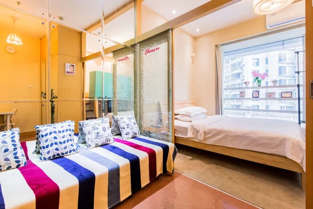 جناح سوبيريور بسرير مزدوج، Shanghai Jia Rong Hotel Apartment 4/7