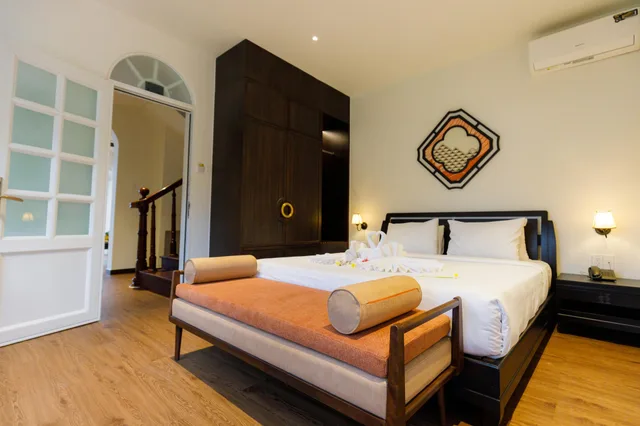 فيلا بسريرين كوين وسريرين منفصلين بإطلالة على الحديقة بـ3 غرف نوم، Le Aqua Resort & Spa Phan Thiet 1/2