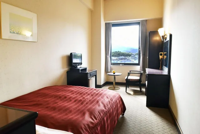 Semi Room, Economy, Semi Double Bed, West Wing، Miyajima Coral 1/2