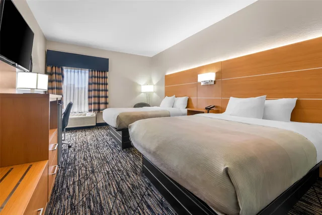غرفة بسريرين كوين، Quality Inn Alexander City 2/5