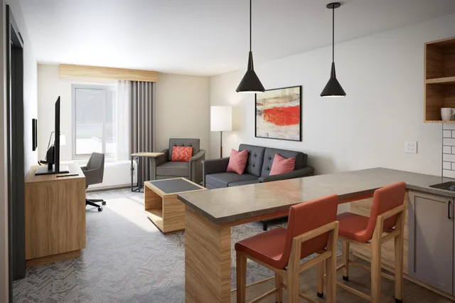 جناح بغرفة نوم واحدة بحوض استحمام لذوي الإعاقة، Candlewood Suites Corpus Christi - Portland 2/5