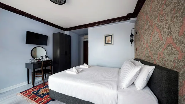 غرفة ديلوكس بسرير مزدوج بإطلالة على البحر، Mytra Hotel 8/10
