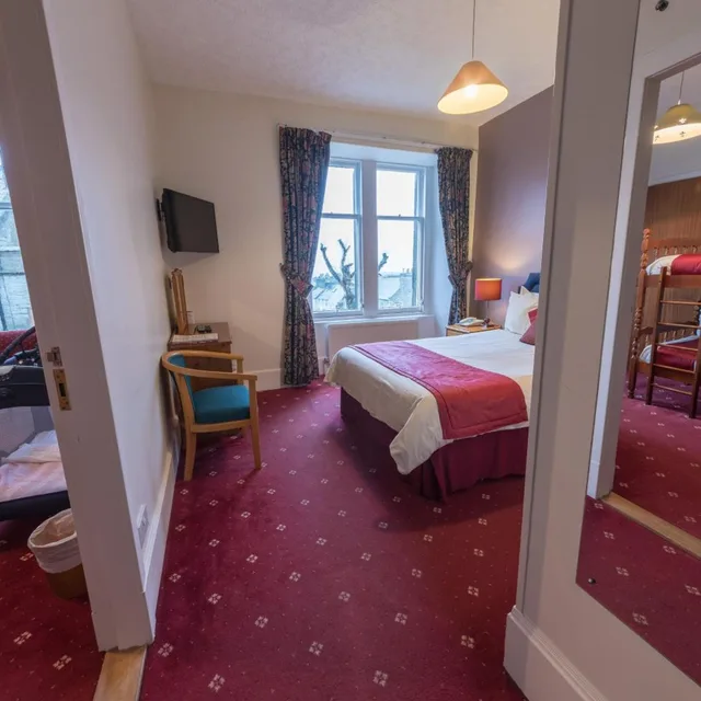 غرفة عائلية بسرير مزدوج، PENTLAND HOTEL 2/4
