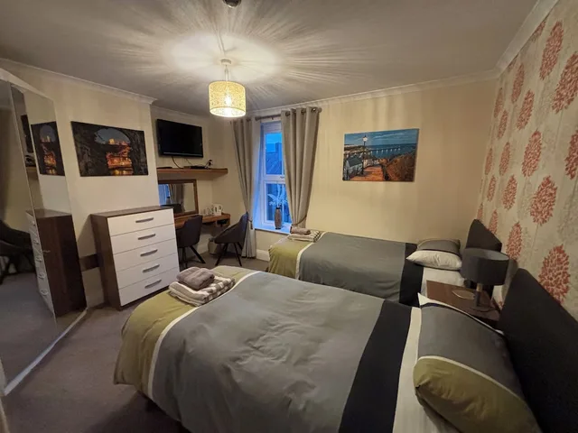 غرفة قياسية بسريرين منفصلين، The Lansbury Guest House 3/3