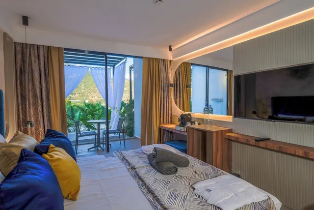غرفة سوبيريور بسرير مزدوج بجاكوزي، Ada Port Hotel 5/7