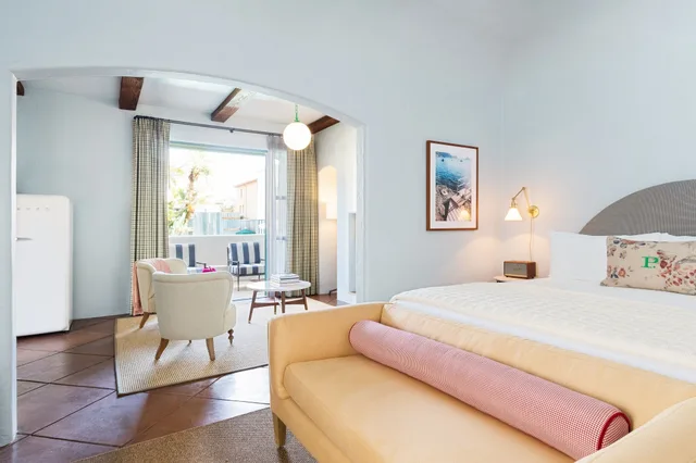 استوديو ديلوكس بسرير كينج بشرفة، Palihouse Santa Barbara 1/1