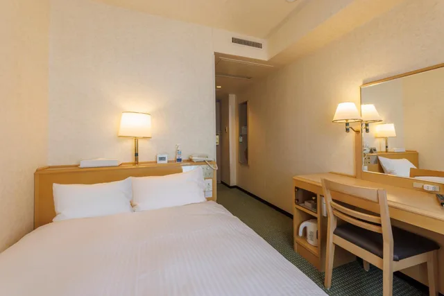 غرفة بسرير نصف مزدوج للمدخنين، Shimonoseki Station West Washington Hotel Plaza 2/5