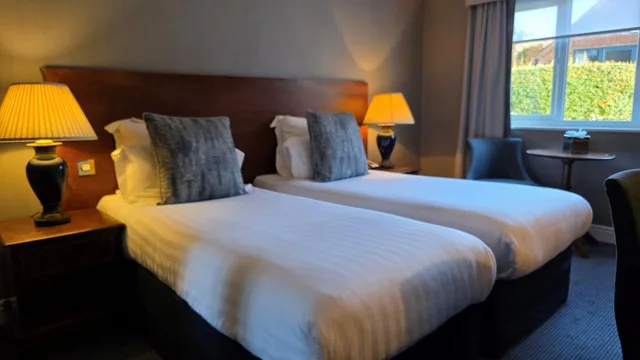 Room, Twin Beds, Windmill Village Hotel, Golf Club Spa, BWSC 2/3