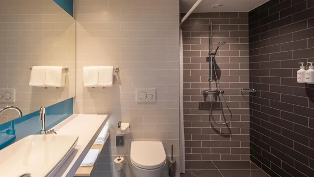 غرفة بسرير مزدوج لذوي الإعاقة، Holiday Inn Express Dusseldorf Hauptbahnhof 8/9