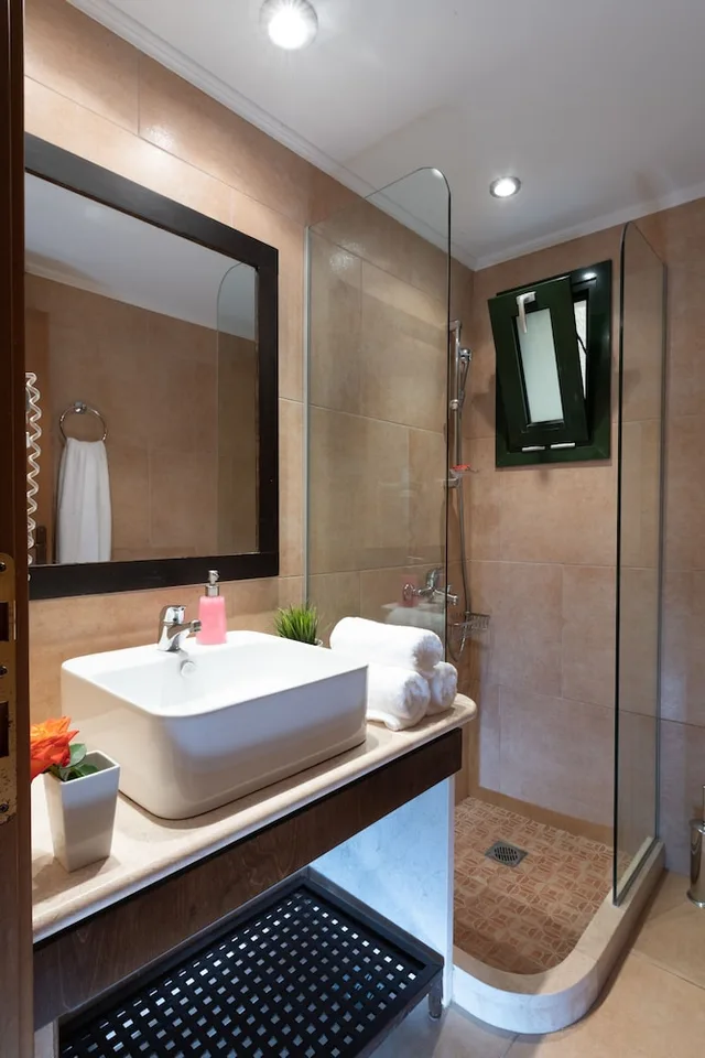شقة بسرير كينج بإطلالة على الحديقة بغرفة نوم واحدة مع أريكة، Porto Sisi Hotel Apartments 6/6