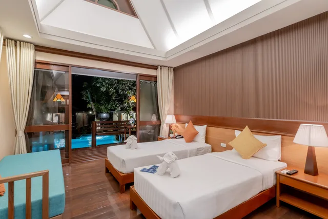Luxury, Suite, Twin Beds, Pool Access، Baan Duangkaew 6/7