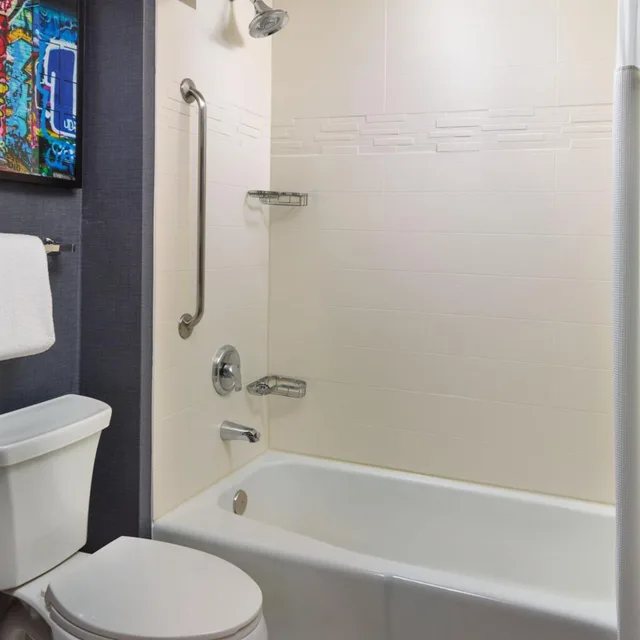 جناح بغرفة نوم واحدة مع أريكة لذوي الإعاقة، Residence Inn by Marriott Bethesda Downtown 7/10