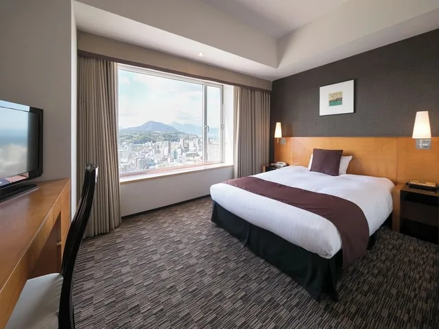 غرفة قياسية بسرير كوين، Hotel Nikko Oita Oasis Tower 3/6