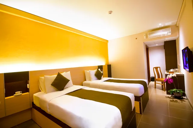 غرفة تنفيذية بسرير مزدوج أو سريرين منفصلين، Sukajadi Hotel, Convention and Gallery 2/4