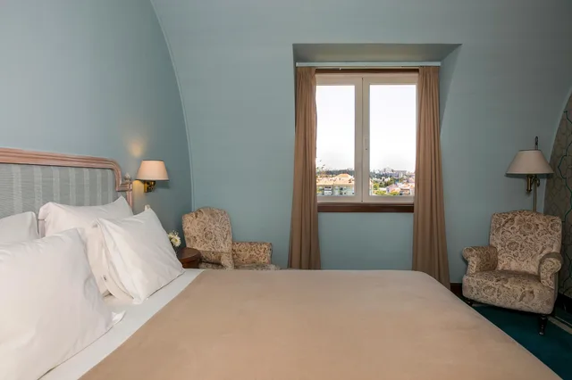غرفة ديلوكس بسرير مزدوج بإطلالة على المدينة، Pestana Palace Lisboa 2/6