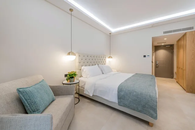 غرفة ثلاثية بإطلالة على الجبل، Katerina Palace Hotel 4/10