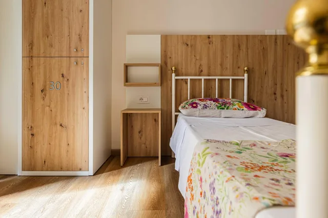 غرفة بسريرين منفصلين، Archi Rossi Hostel 2/6