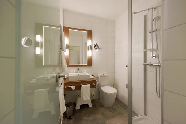 غرفة بزنس بسريرين منفصلين، City Hotel Biel Bienne 3/3