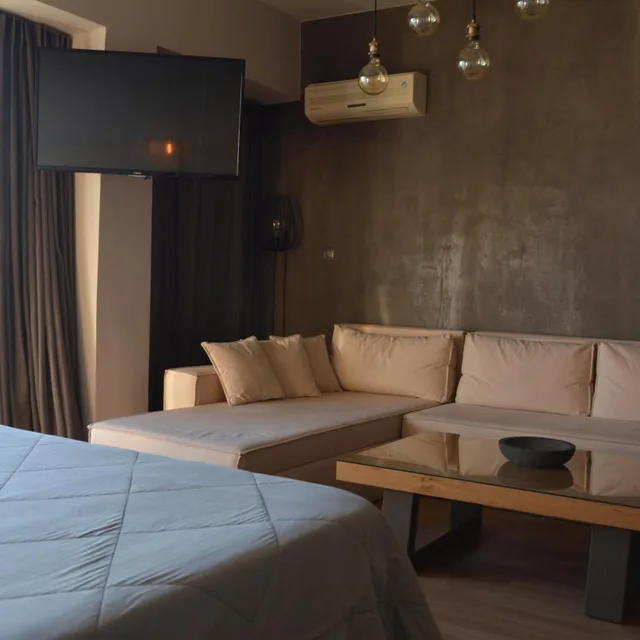 غرفة عائلية بإطلالة على البحر، Scorpios Hotel 7/10