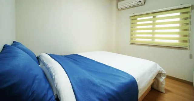 غرفة عائلية بسريرين مزدوجين، Jeju Gotjawal Geomoon Oreum Pension 1/3