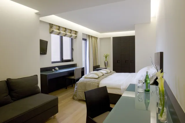 غرفة غراند بسريرين منفصلين، O and B Athens Boutique Hotel 2/3