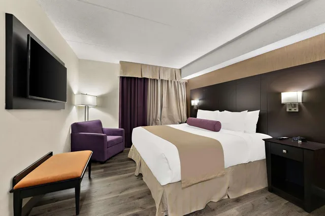 جناح بسرير كوين مع أريكة، Best Western Plus Toronto North York Hotel and Suites 1/4