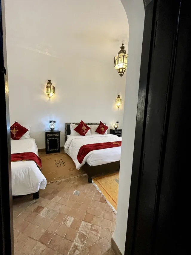 1 Bedroom, Family, Queen and Twin Beds, Courtyard View, Riad Dar Foundouk & Spa 10/10
