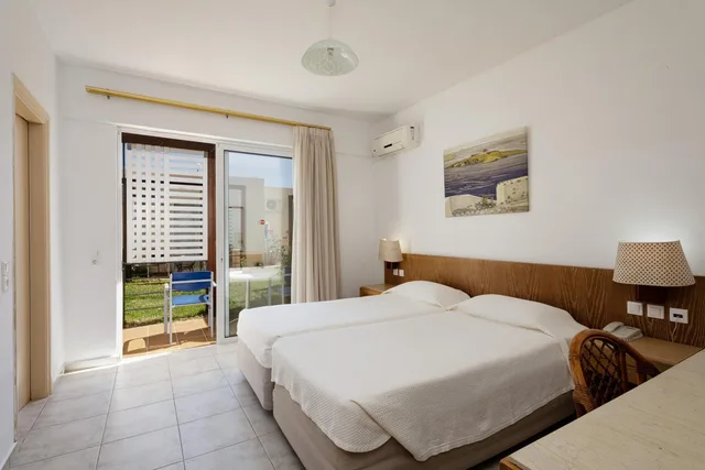 غرفة بسرير مزدوج أو سريرين منفصلين، Rethymno Village 4/10
