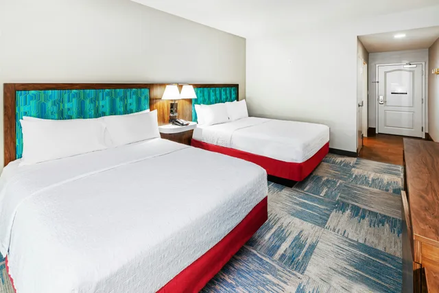 غرفة بسريرين كوين، Hampton Inn And Suites Houston I 10 Central 1/4