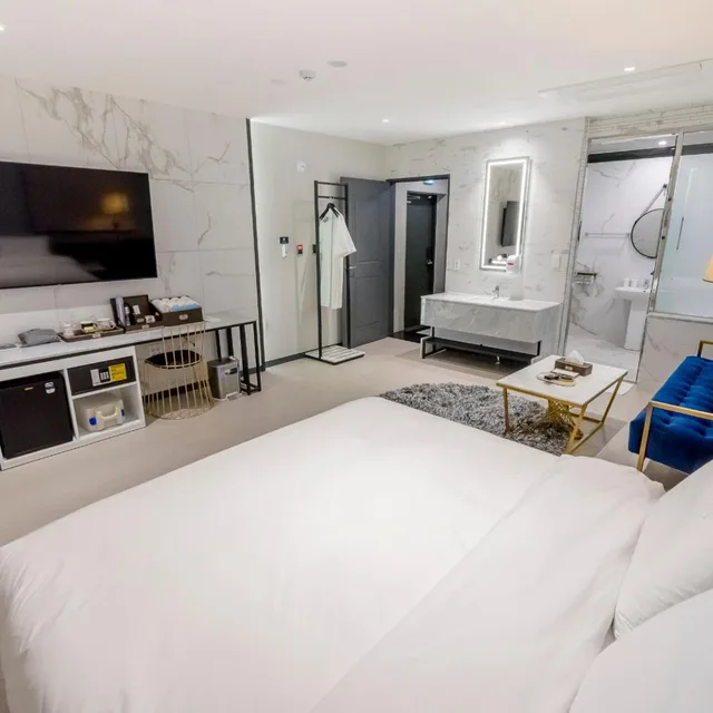 غرفة قياسية بسرير مزدوج، Air Sky Hotel Busan 2/10