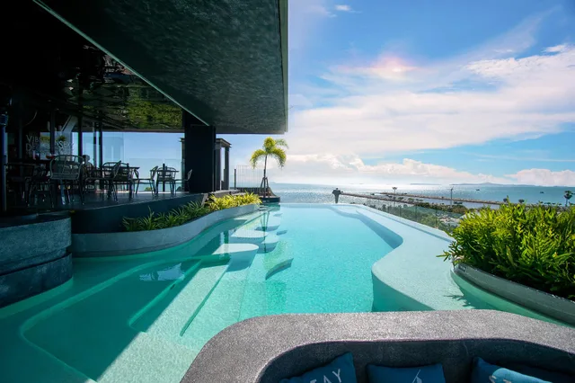 غرفة ديلوكس بسرير مزدوج أو سريرين منفصلين بغرفة نوم واحدة، Seaphere Pattaya Hotel 1/1