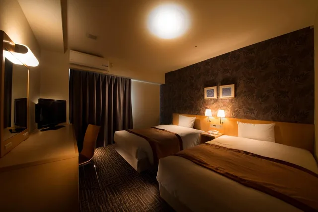 غرفة قياسية بسريرين منفصلين للمدخنين، Hotel Hokke Club Shonan-Fujisawa 2/5