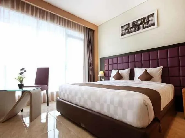 جناح بسرير كينج بشرفة، Hotel Asoka Luxury 3/3