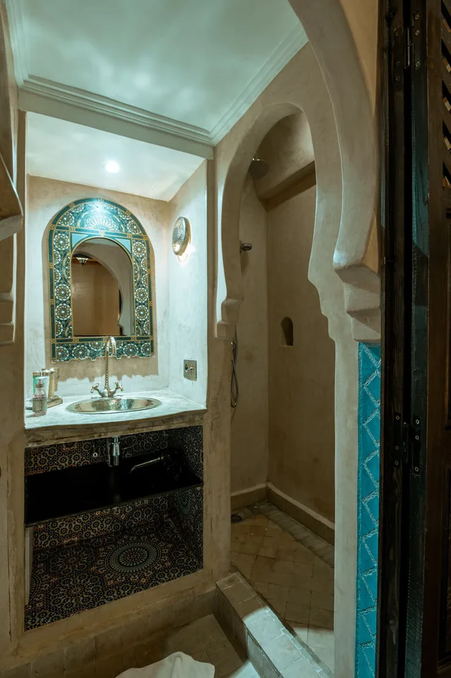 غرفة بسرير كينج بحمام خاص، Riad Christina 4/4