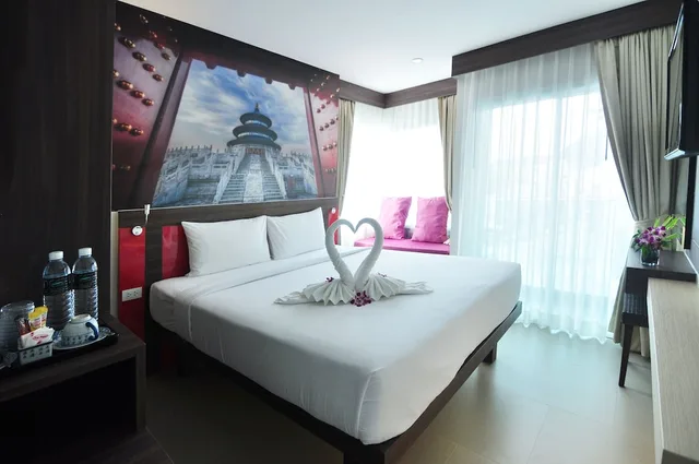 غرفة سوبيريور بسريرين منفصلين، The Aim Patong Hotel 5/10