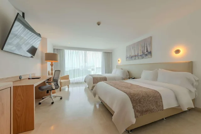 غرفة قياسية رباعية، Radisson Cartagena Ocean Pavillion Hotel 1/4