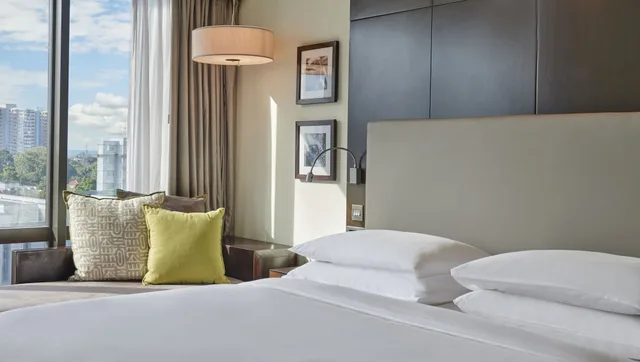 غرفة بسريرين منفصلين بإطلالة على البحر، Hyatt Regency Dar Es Salaam - The Kilimanjaro 8/10