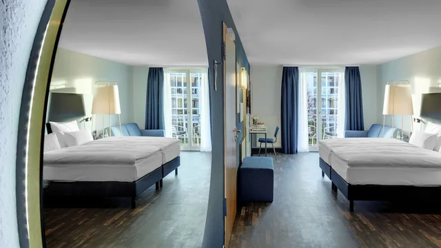 غرفة كومفورت بسرير مزدوج، Hotel The Yard Bad Honnef 4/6