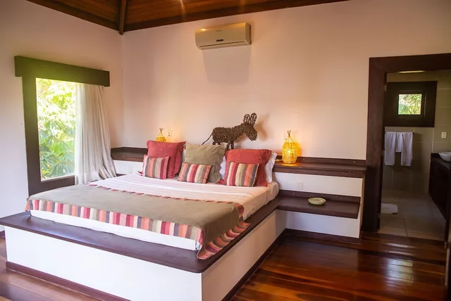فيلا بسريرين كينج وسرير فردي بإطلالة على الحديقة بغرفتي نوم، Domus Villas de Luxo 1/5